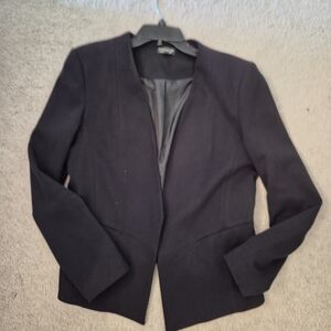 Topshop Black Tailored Blazer with Structured Silhouette